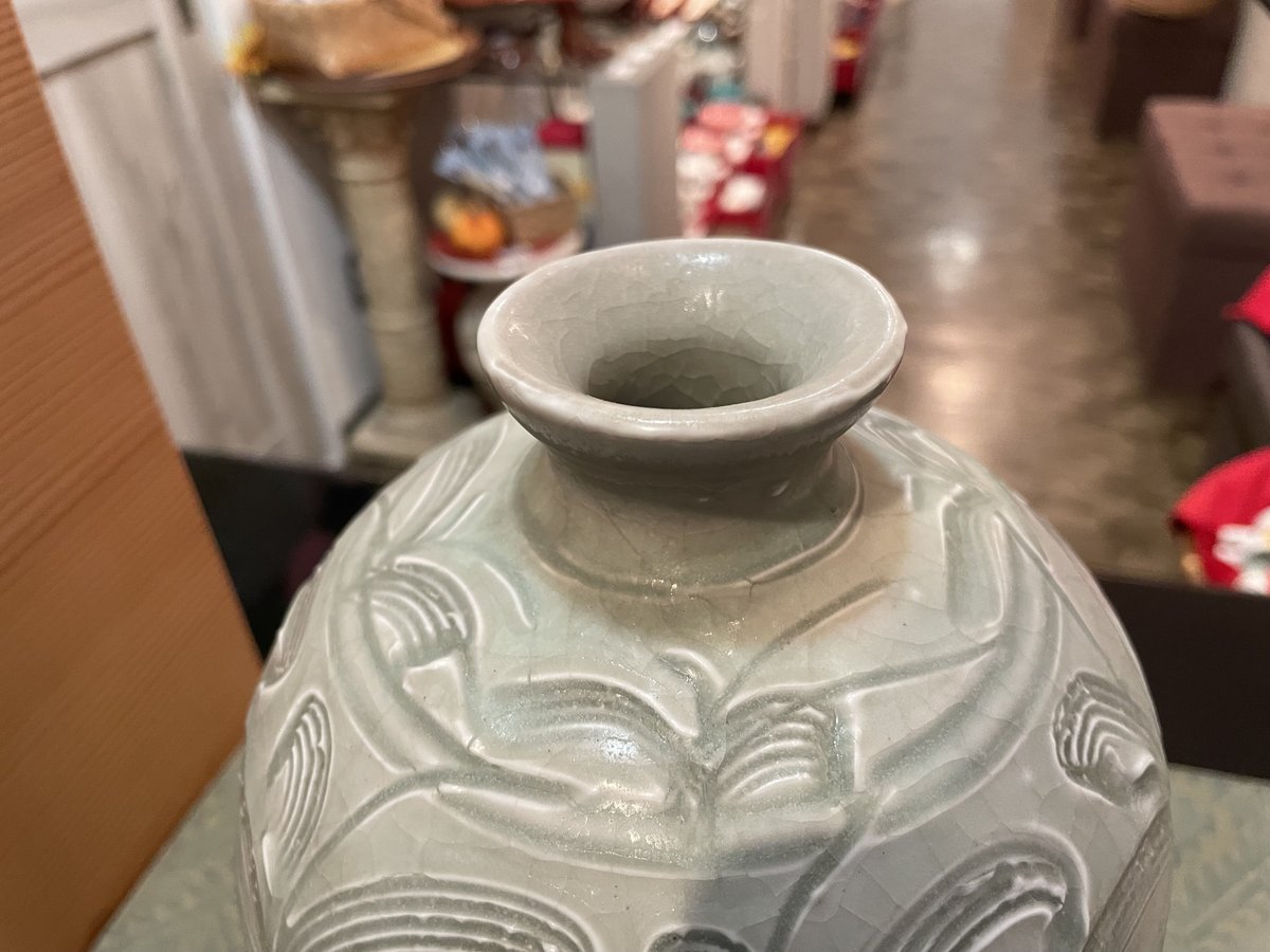 清水焼 花瓶 宇野徹 作品 一品作 | つちや陶器店