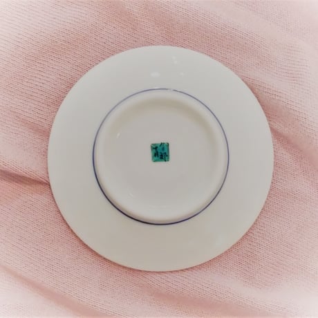 九谷焼  縁起絵変り 金魚 豆皿 KSO-328