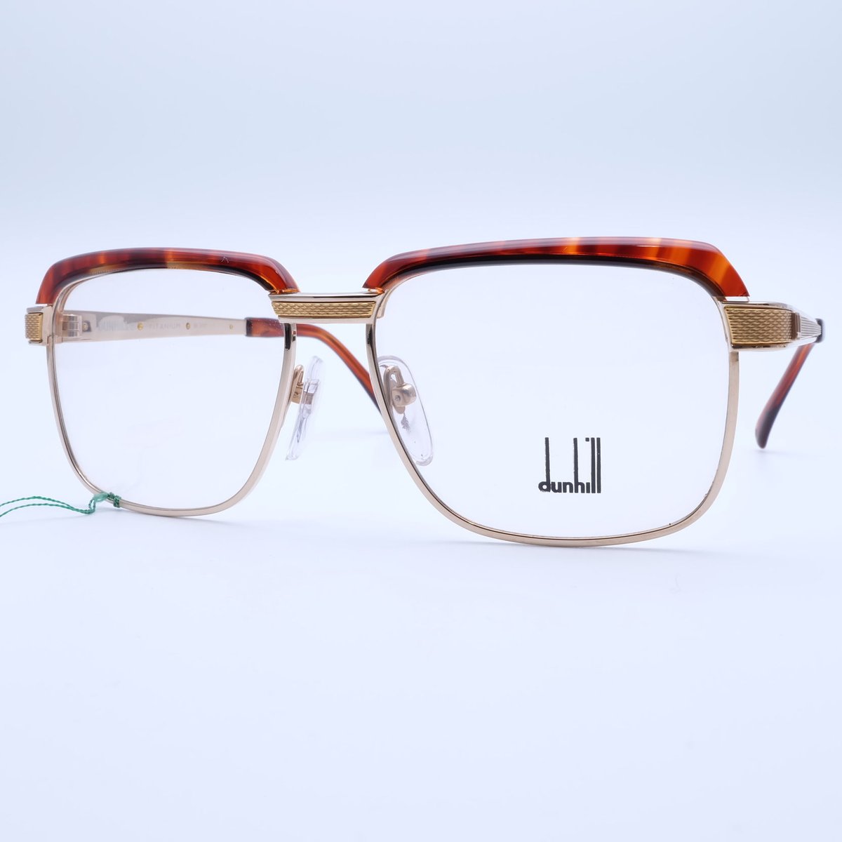 DUNHILL 18金で装飾されたチタンフレーム No.273 | Mellow Stock DUNHILL 18金で装飾されたチタンフレーム No.273 | Mellow Stock