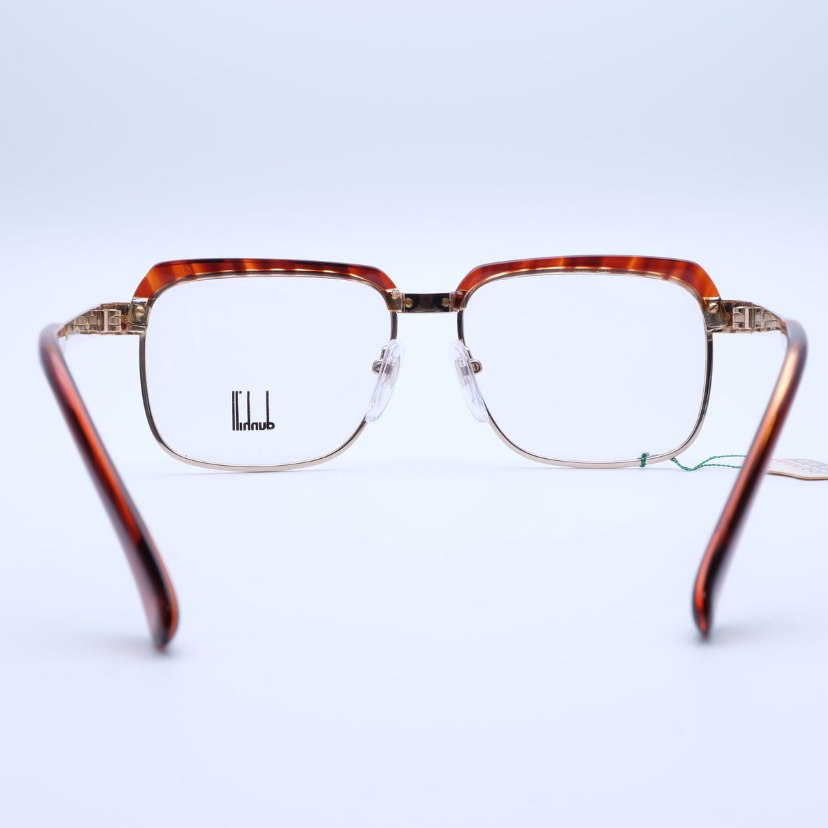 【未使用品】dunhill ダンヒル フォトスタンド フォトフレーム 希少品 DUNHILL ヴィンテージ 眼鏡 フレーム スクエア オプチル製