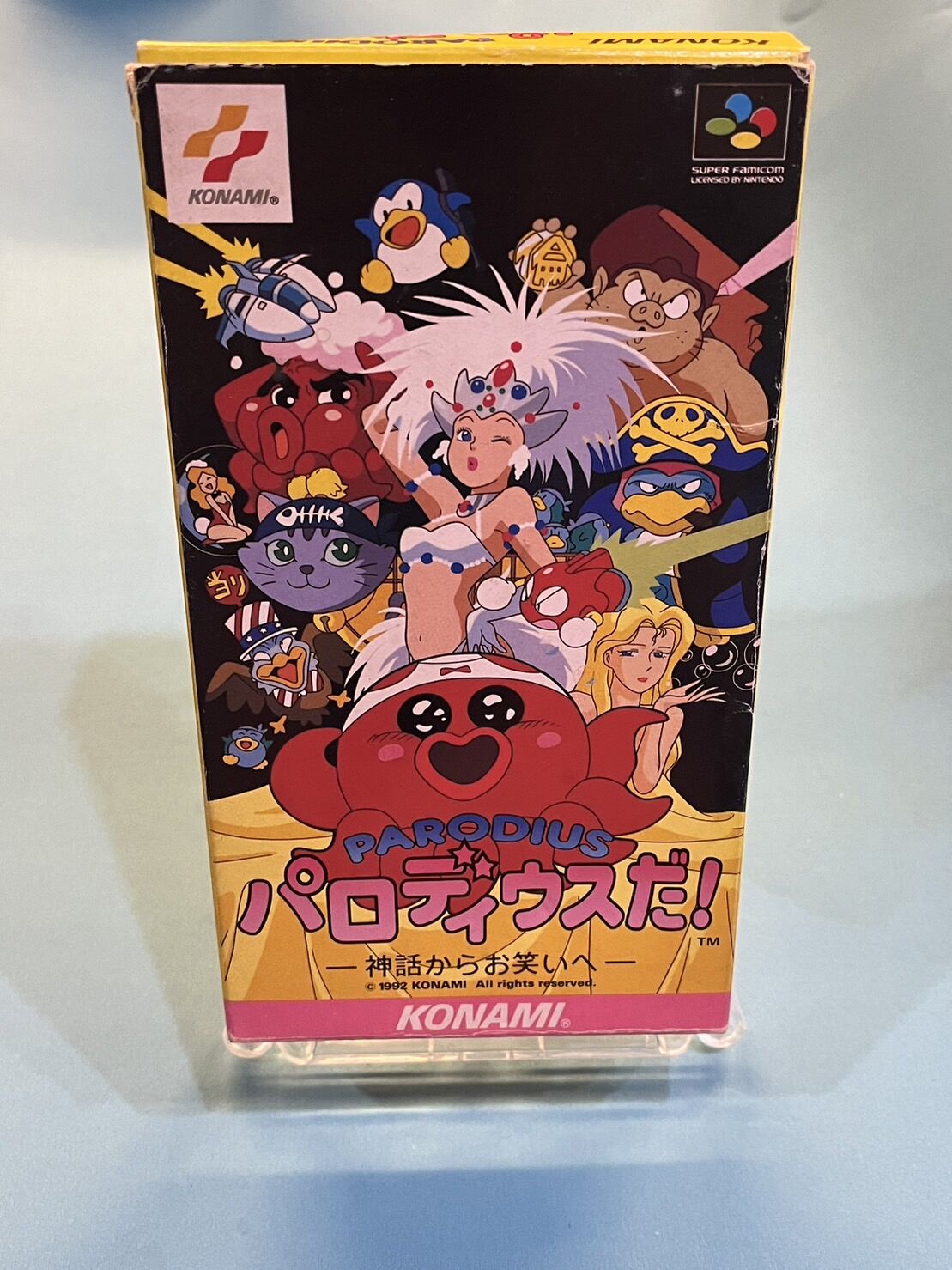 スーパーファミコン】パロディウスだ! 神話からお笑いへ(中古ゲーム