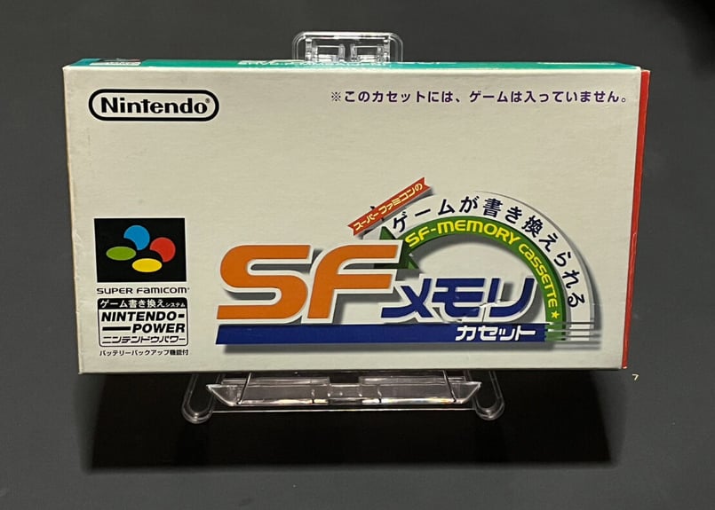 スーパーファミコン】SFメモリカセット（箱説付 ドクターマリオ入り