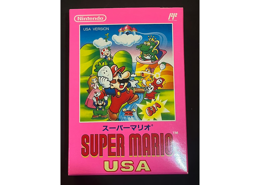 ファミコン】スーパーマリオUSA（中古ゲームソフト 箱説付
