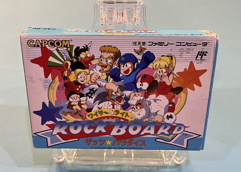 ファミコン】ワイリー&ライトのロックボード ザッツ☆パラダイス（中古