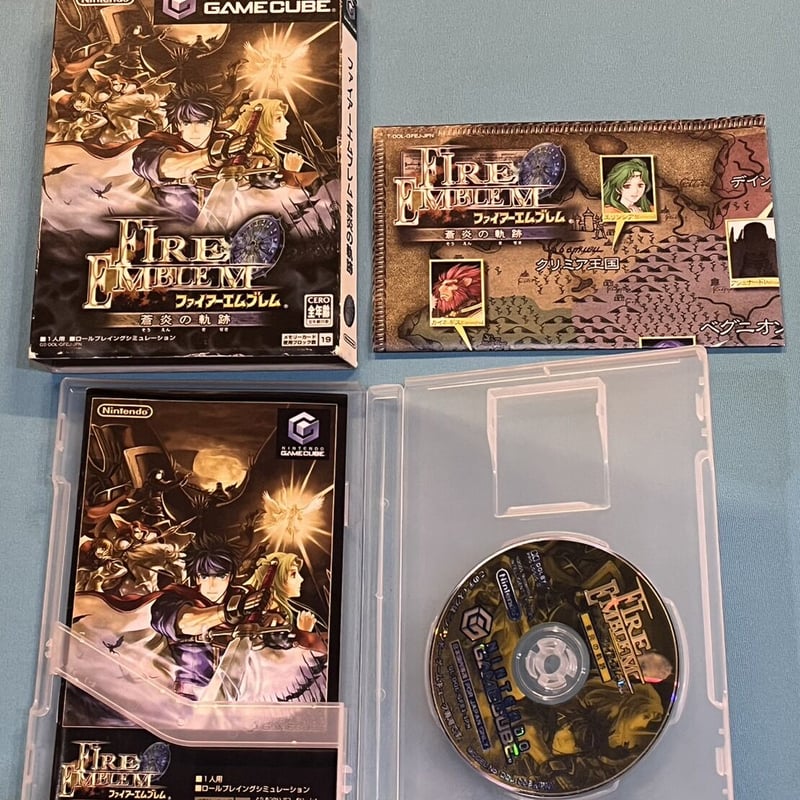 GAME CUBE ソフト　FIRE EMBLEM　蒼炎の軌跡