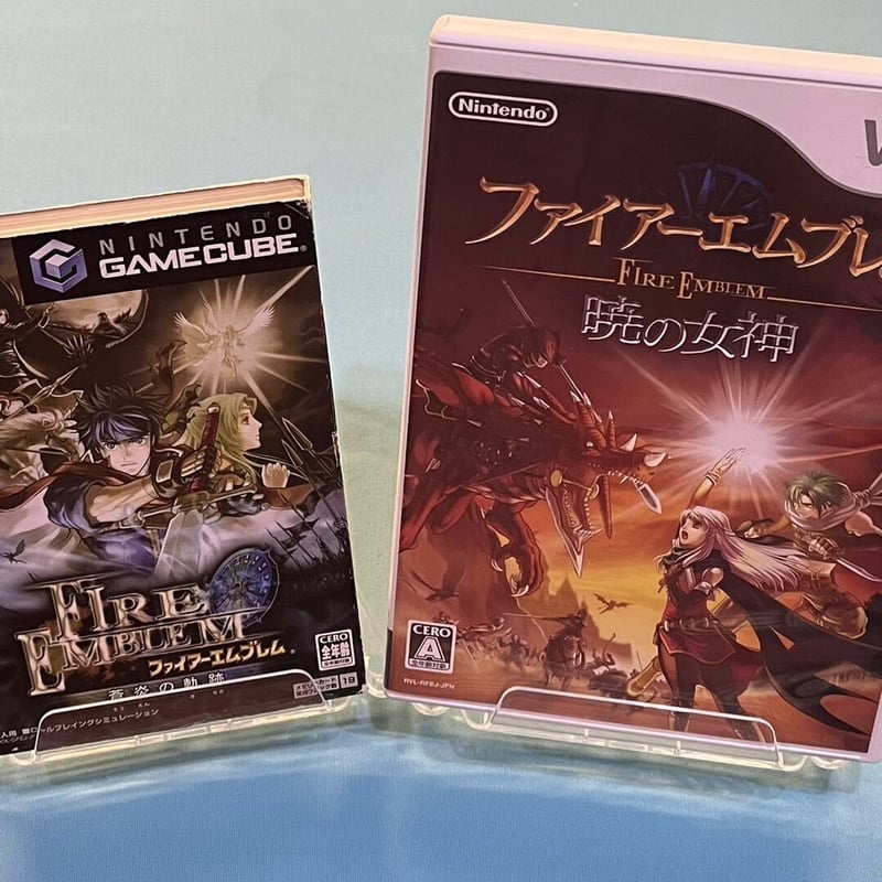 ゲームキューブ&ファイアーエムブレム 蒼炎の軌跡&暁の女神中古