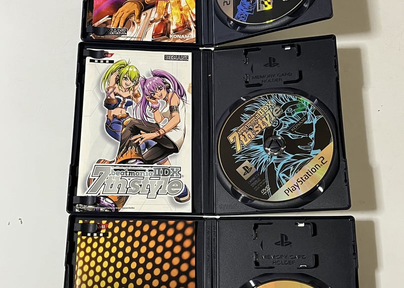 PS2】ビートマニアⅡDXシリーズフルセット+専用コントローラ（中古