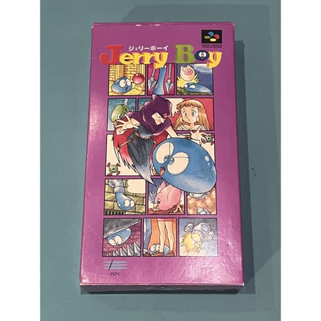 【スーパーファミコン】JERRY BOY（中古ゲームソフト 箱説付 レアソフト)