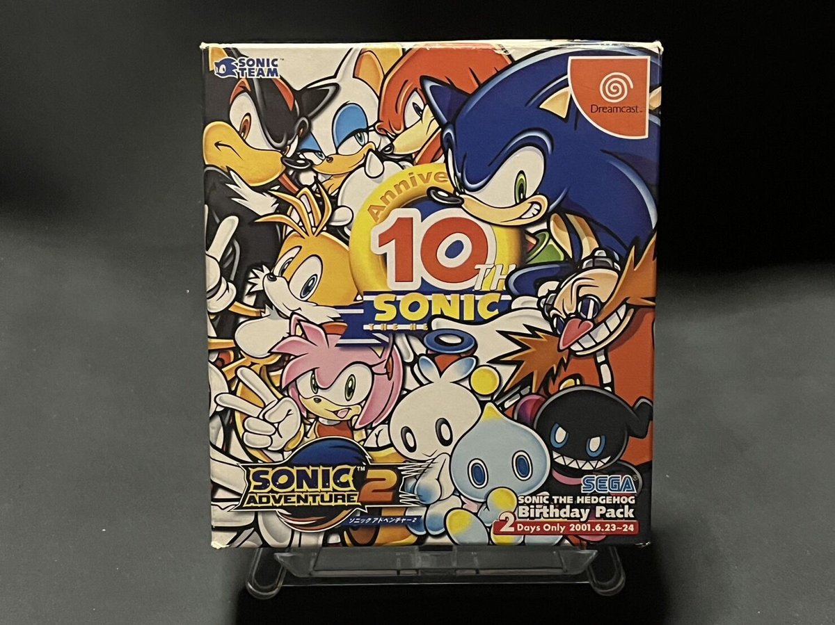 ドリームキャスト】ソニック アドベンチャー2 バースディパック ドリームキャスト】ソニック アドベンチャー2 バースディパック