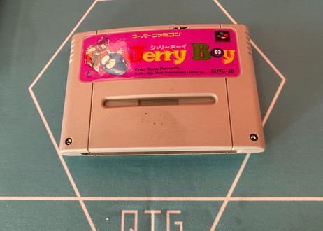 【スーパーファミコン】JERRY BOY（中古ゲームソフト 箱説付 レアソフト)