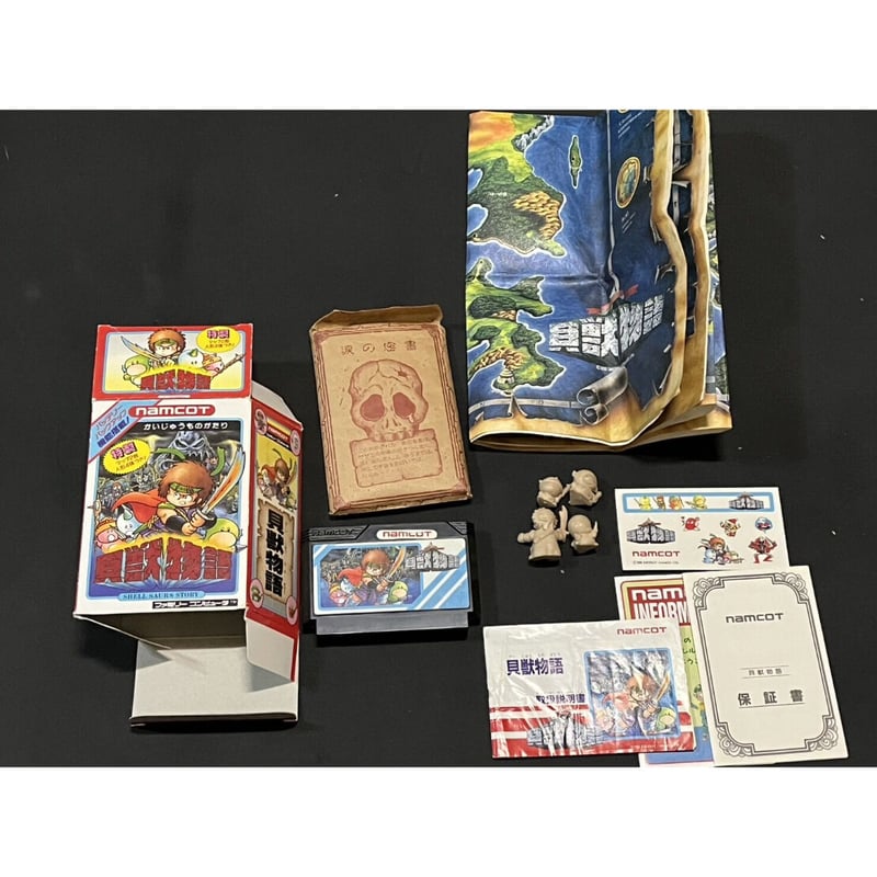 ファミコン・スーパーファミコン】貝獣物語セット（中古ゲームソフト