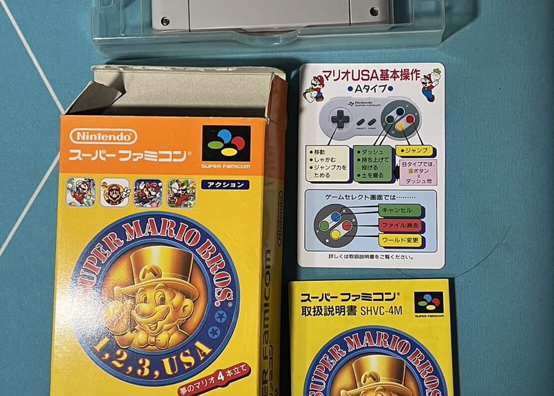 未使用 スーパーマリオコレクション スーパーファミコン