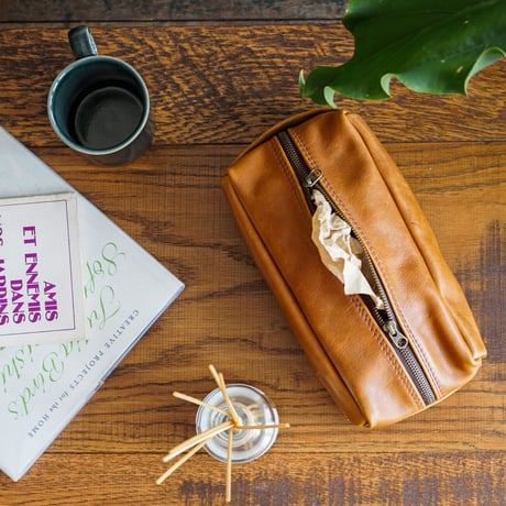LEATHER BOX CASE / ACME furniture