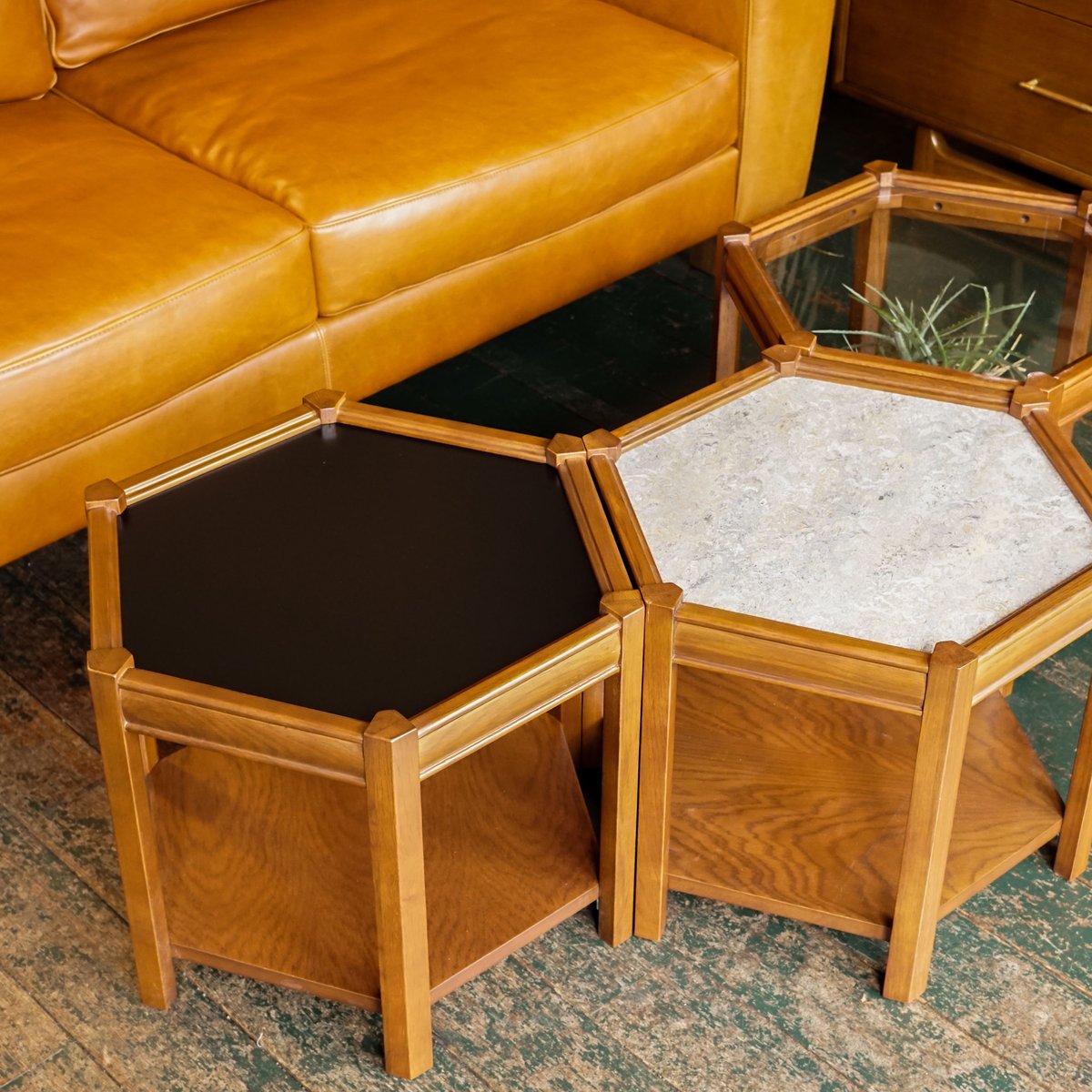 センターテーブル・ローテーブル N.N!ACME Brooks Hexagon Table fit=scale-down,w=1200