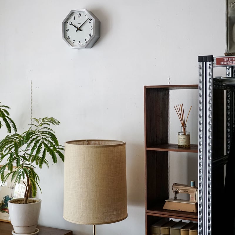 LOWIS Octagon Clock 掛時計 ミッドセンチュリー Lowis Industry ルイスインダストリー / 「Octagon Clock