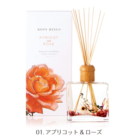 BOTANICAL REED DIFFUSERS / ROSY RINGS