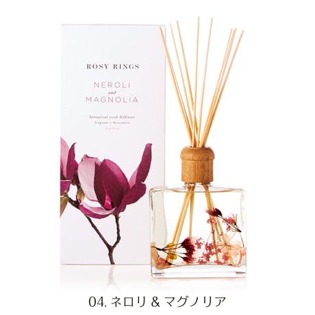 BOTANICAL REED DIFFUSERS / ROSY RINGS