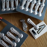 ALUMINUM BAG CLIPS 10P / KIKKERLAND