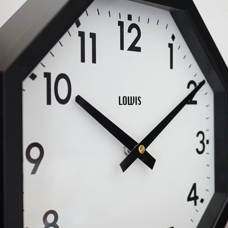 LOWIS OCTAGON CLOCK / DETAIL
