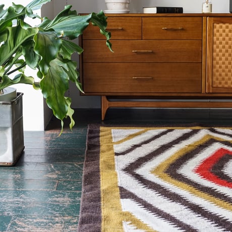 WOOL NATIVE RUG / BasShu