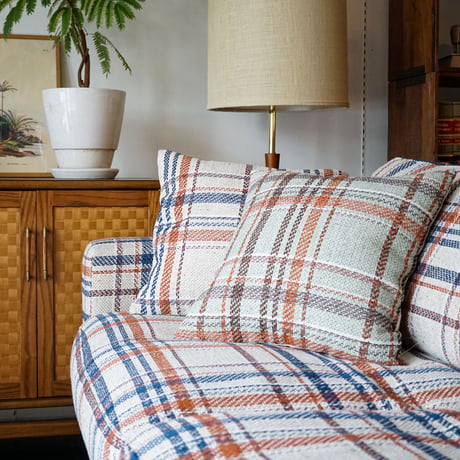 PLAID CUSHION COVER / ACME Furniture
