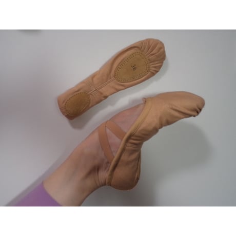 布バレエシューズ Soft Ballet Shoes