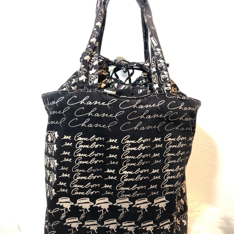 CHANEL☆シャネル☆クルーズライン カメリア 巾着バケツ型トート CHANEL☆シャネル☆クルーズライン カメリア 巾着バケツ型トート