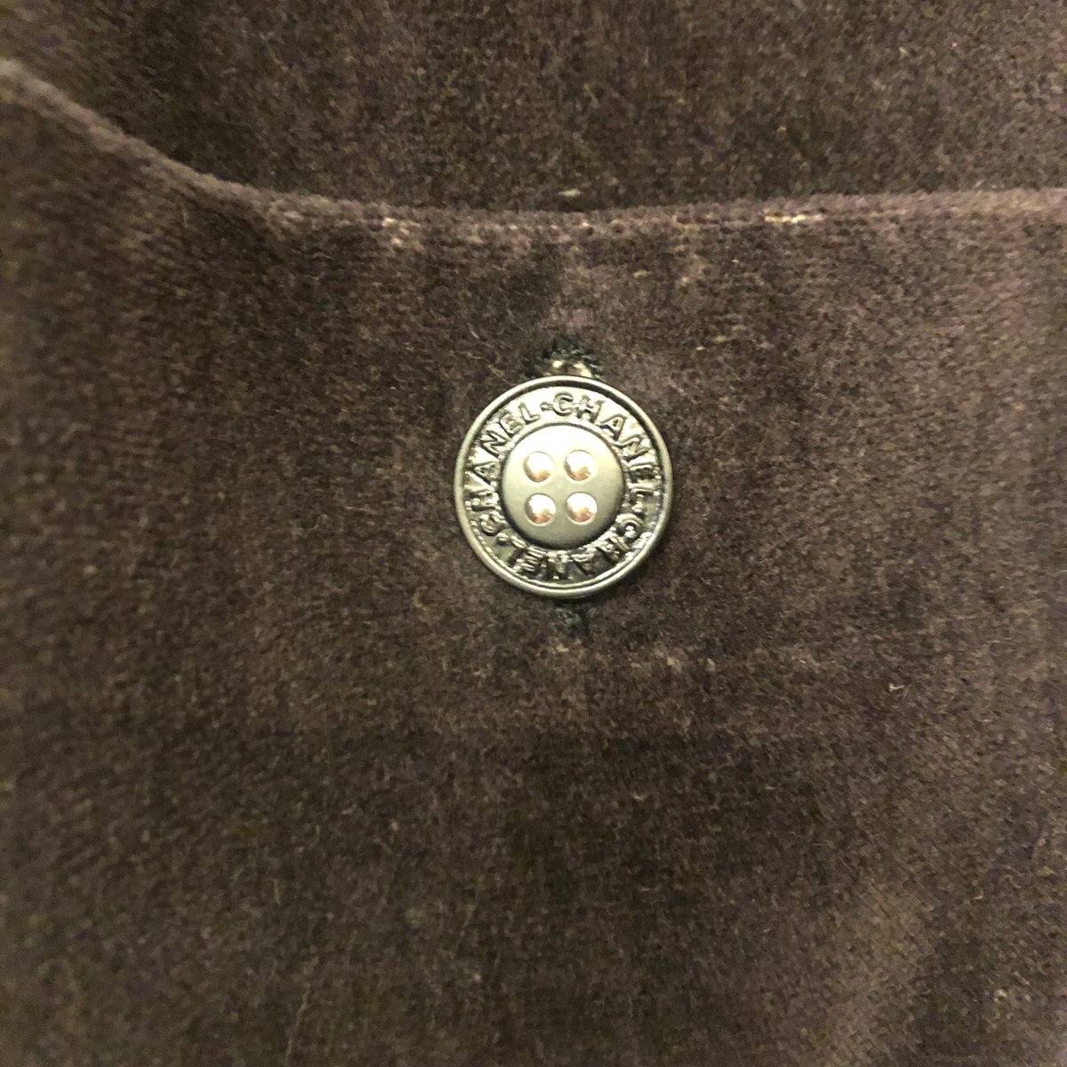 CHANEL☆ノーカラージャケット☆コーデュロイ☆ | used shop anqas STORE 