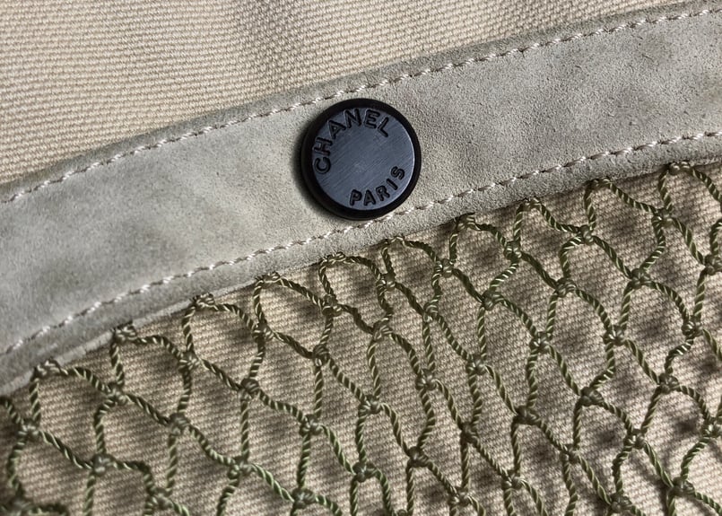 CHANEL☆シャネル☆カメリア☆クローバー☆フィッシュネットトート