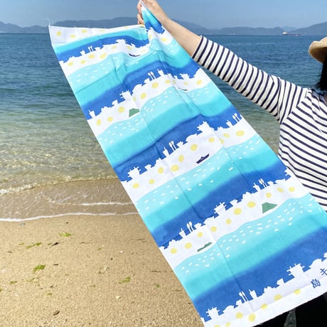島キッチンてぬぐい　SHIMA KITCHEN  TOWEL
