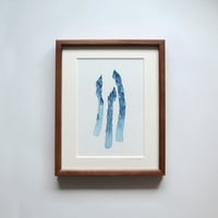 アスパラ水彩画