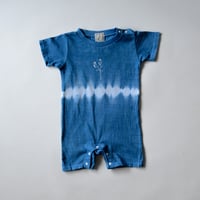 INDIGO BABY ロンパース /flower