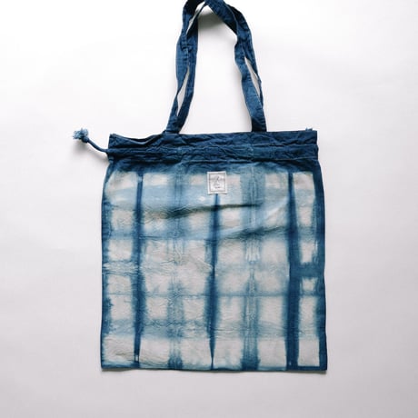 tote bag 巾着/ 絞り染め