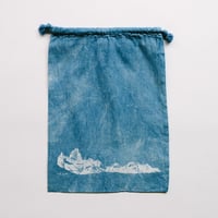 INDIGO 巾着Mサイズ Ridge NO.5
