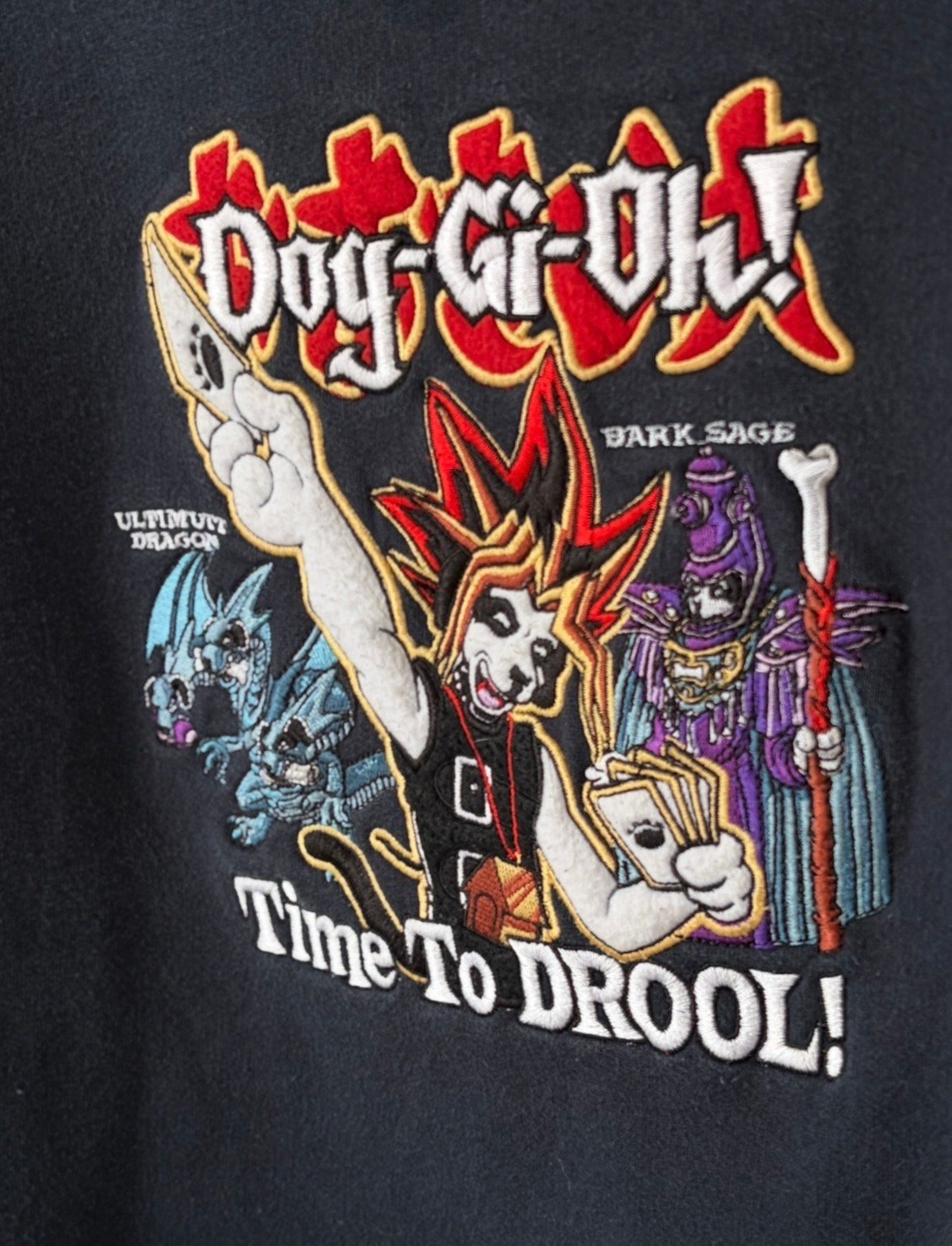 Yu-Gi-Oh parody sweatshirt | I/O PORT