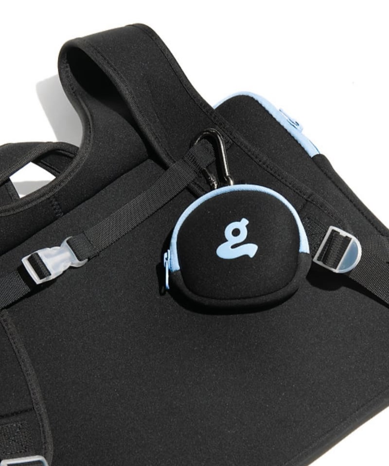 GRAPE / Laptop Bag (Black x Light Blue) | I/O PORT