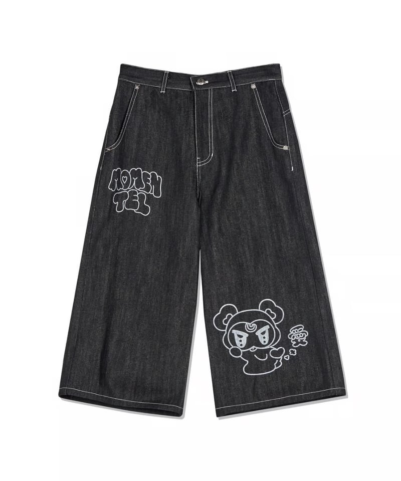 パンツ MOMENTEL / Baby black denim short pants MOMENTEL / Baby black denim short pants | I/O PORT