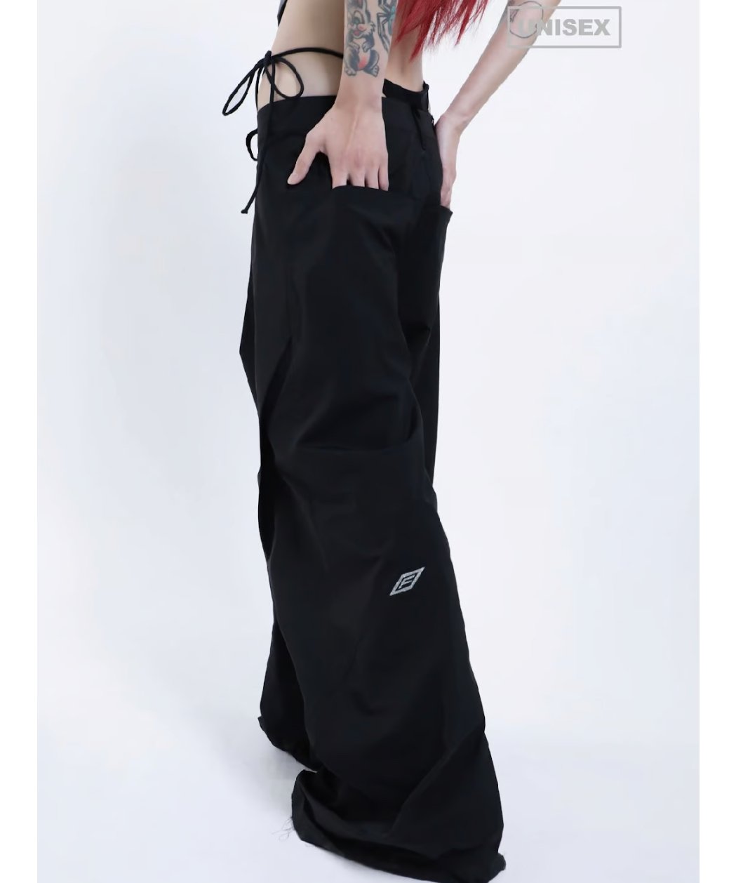 パンツ FUGUIHUA / Rebel chocalate- Trouser-BK FUGUIHUA / Rebel chocalate- Trouser-BK | I/O PORT
