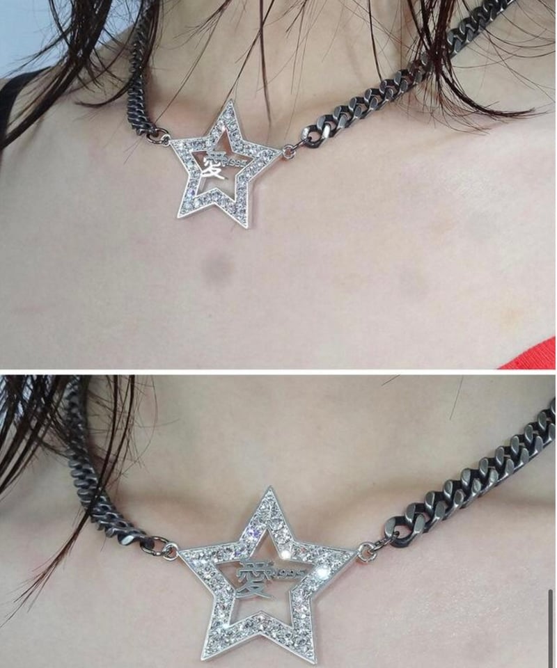 MOMENTEL / 1995 Love Star Cubic Necklace | I/O 