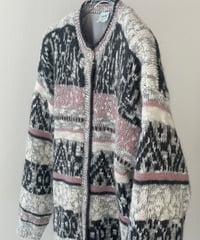Nordic knit coat