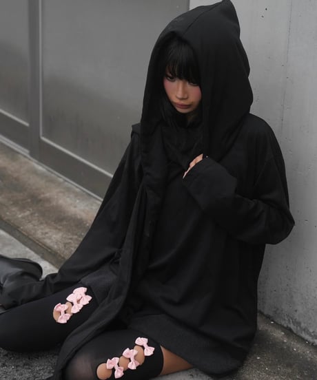 FUGUIHUA / shadow dust- hooded sweatshirt