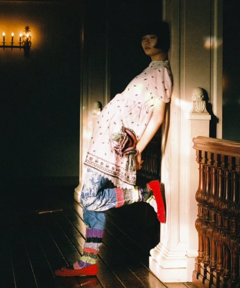 yushokobayashi ニット yushokobayashi / Long Knit socks | I/O PORT