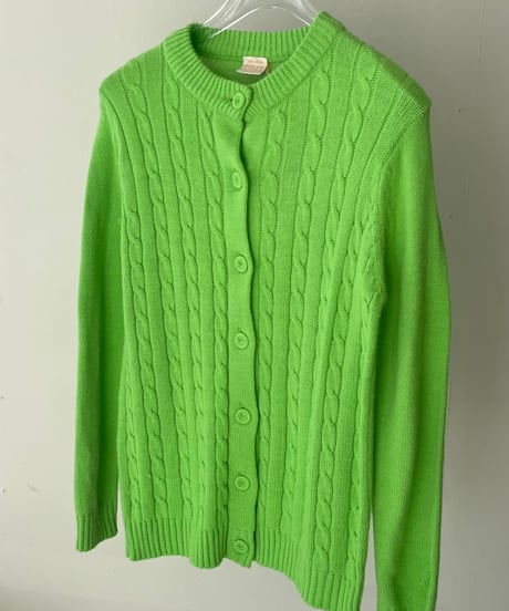 70's vintage  knit cardigan