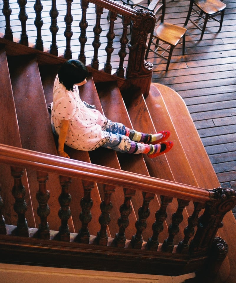 yushokobayashi / Long Knit socks | I/O PORT