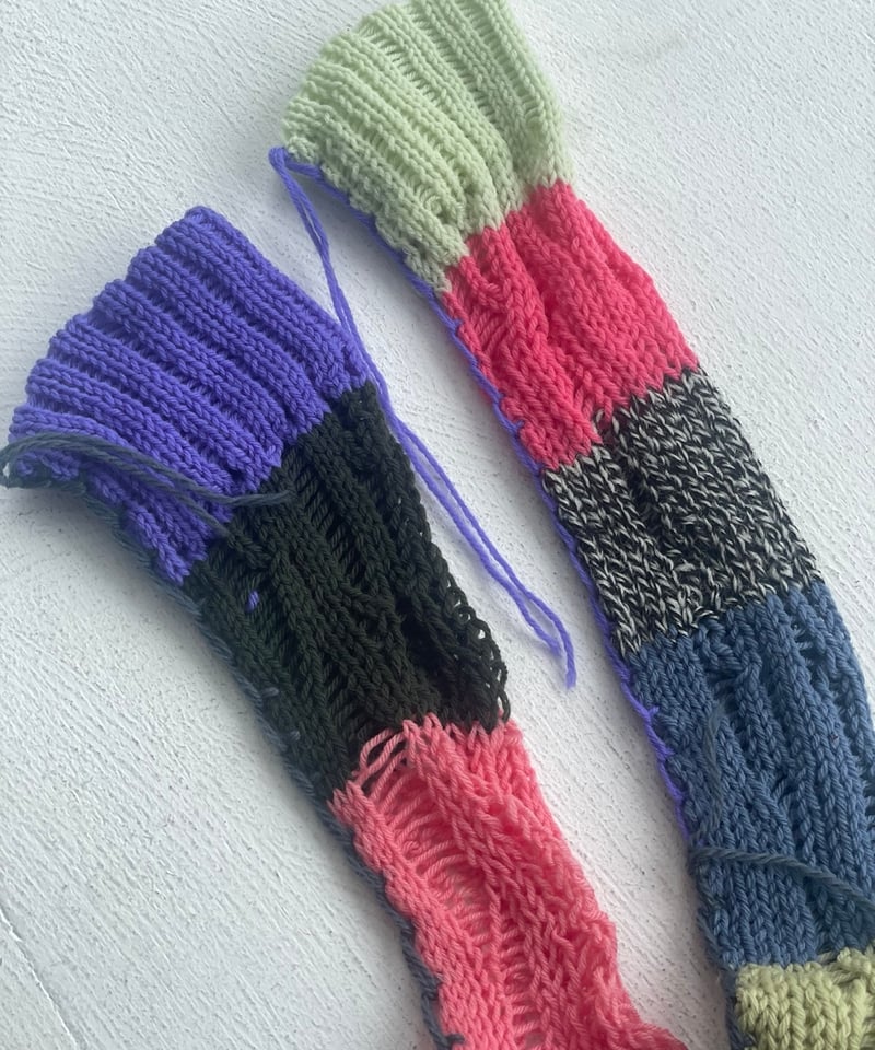 yushokobayashi / Long Knit socks | I/O PORT