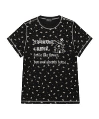 MOMENTEL / Go! Home Skull T-shirt Black