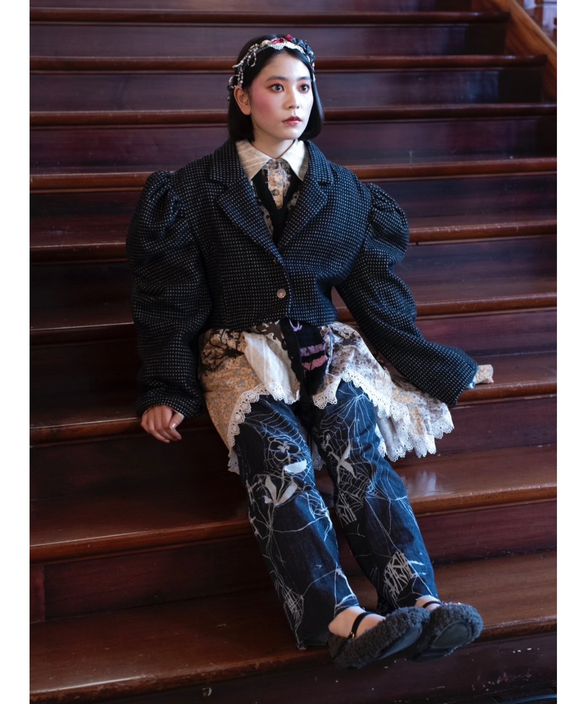 yushokobayashi / Black jacket | I/O PORT yushokobayashi / Black jacket | I/O PORT