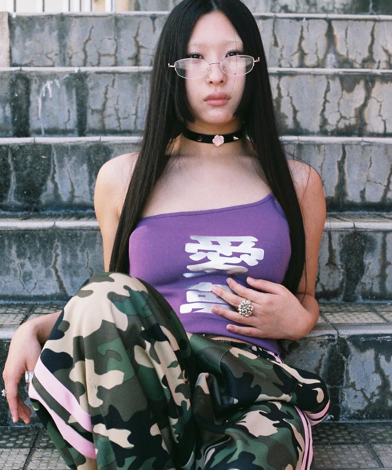 MOMENTEL トップス MOMENTEL / Love Dream Tank Top (Purple) | I/O PORT