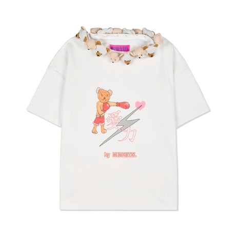 MOMENTEL RABBIT T-SHIRT モーメンタル　ウサギプリント MOMENTEL RABBIT T-SHIRT モーメンタル ウサギプリント MOMENTEL