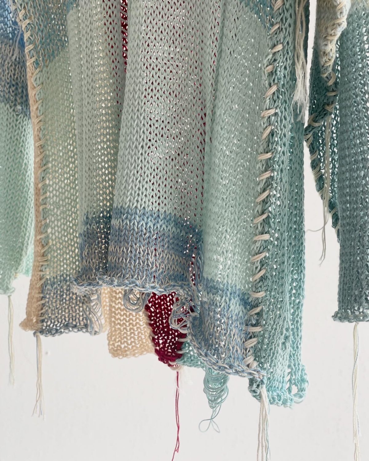 yushokobayashi bigheart knit jumper | I/O PORT